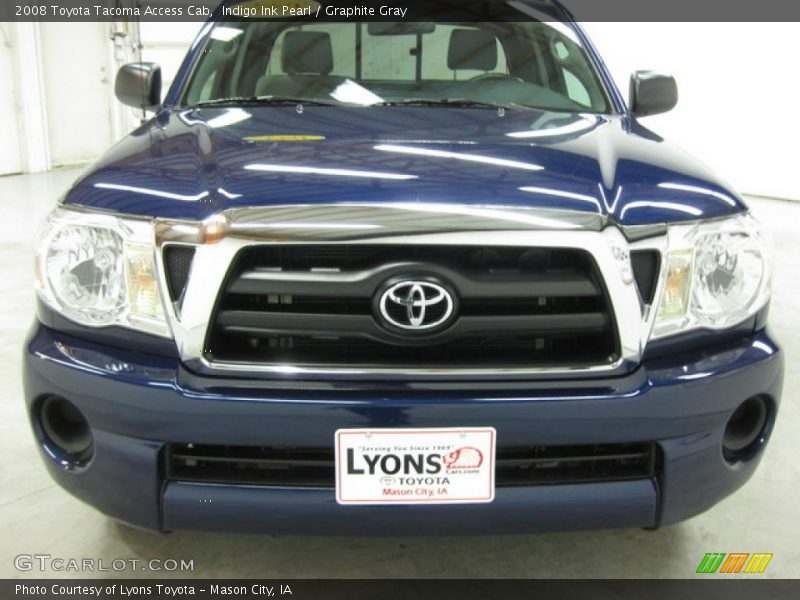 Indigo Ink Pearl / Graphite Gray 2008 Toyota Tacoma Access Cab