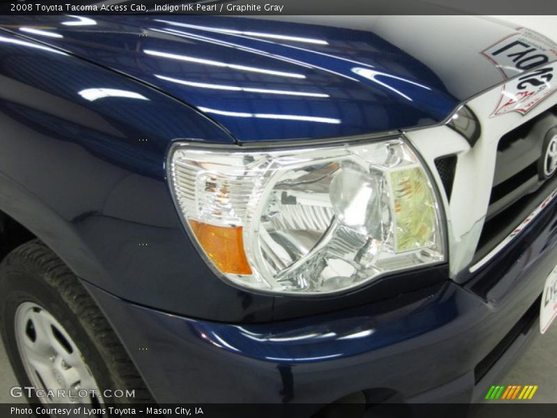 Indigo Ink Pearl / Graphite Gray 2008 Toyota Tacoma Access Cab