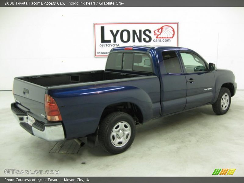 Indigo Ink Pearl / Graphite Gray 2008 Toyota Tacoma Access Cab