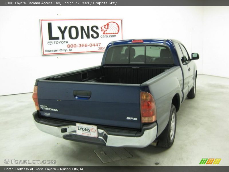 Indigo Ink Pearl / Graphite Gray 2008 Toyota Tacoma Access Cab