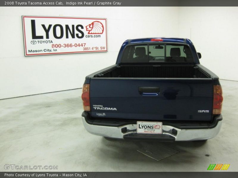 Indigo Ink Pearl / Graphite Gray 2008 Toyota Tacoma Access Cab
