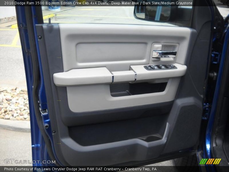 Deep Water Blue / Dark Slate/Medium Graystone 2010 Dodge Ram 3500 Big Horn Edition Crew Cab 4x4 Dually