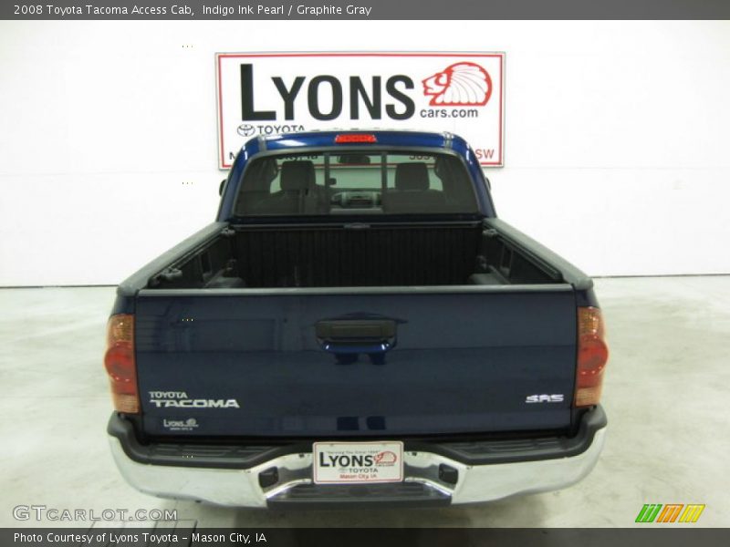 Indigo Ink Pearl / Graphite Gray 2008 Toyota Tacoma Access Cab