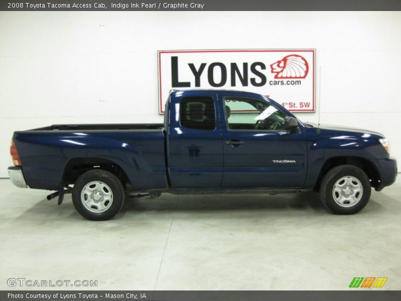 Indigo Ink Pearl / Graphite Gray 2008 Toyota Tacoma Access Cab