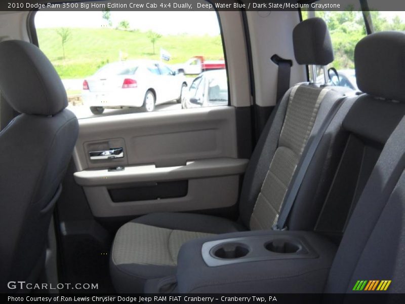 Deep Water Blue / Dark Slate/Medium Graystone 2010 Dodge Ram 3500 Big Horn Edition Crew Cab 4x4 Dually