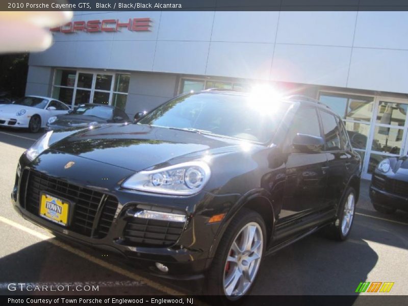 Black / Black/Black Alcantara 2010 Porsche Cayenne GTS