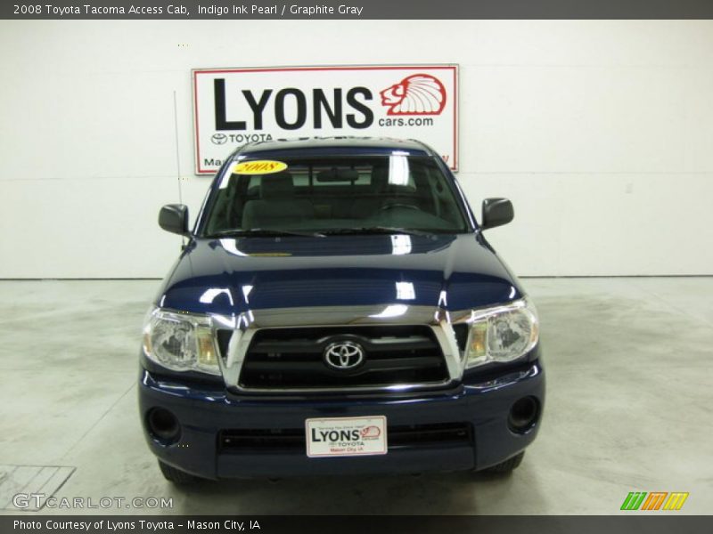 Indigo Ink Pearl / Graphite Gray 2008 Toyota Tacoma Access Cab