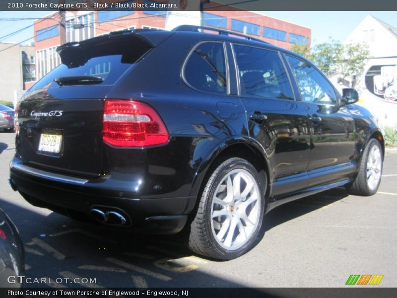 Black / Black/Black Alcantara 2010 Porsche Cayenne GTS