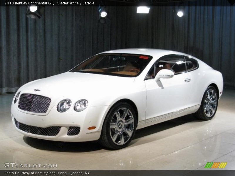 Glacier White / Saddle 2010 Bentley Continental GT