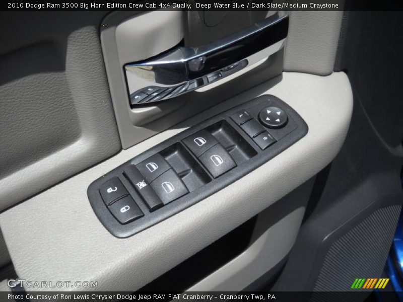 Deep Water Blue / Dark Slate/Medium Graystone 2010 Dodge Ram 3500 Big Horn Edition Crew Cab 4x4 Dually