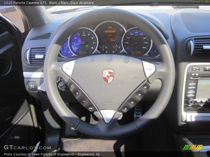 Black / Black/Black Alcantara 2010 Porsche Cayenne GTS