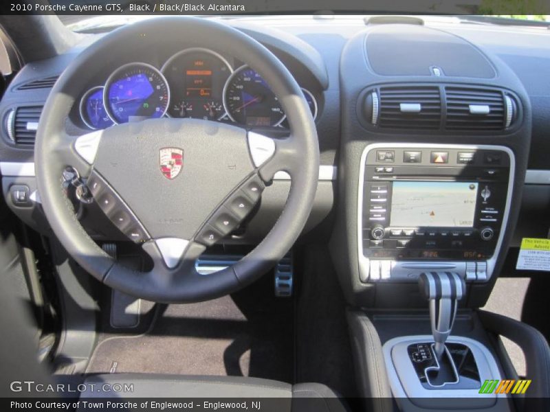 Black / Black/Black Alcantara 2010 Porsche Cayenne GTS