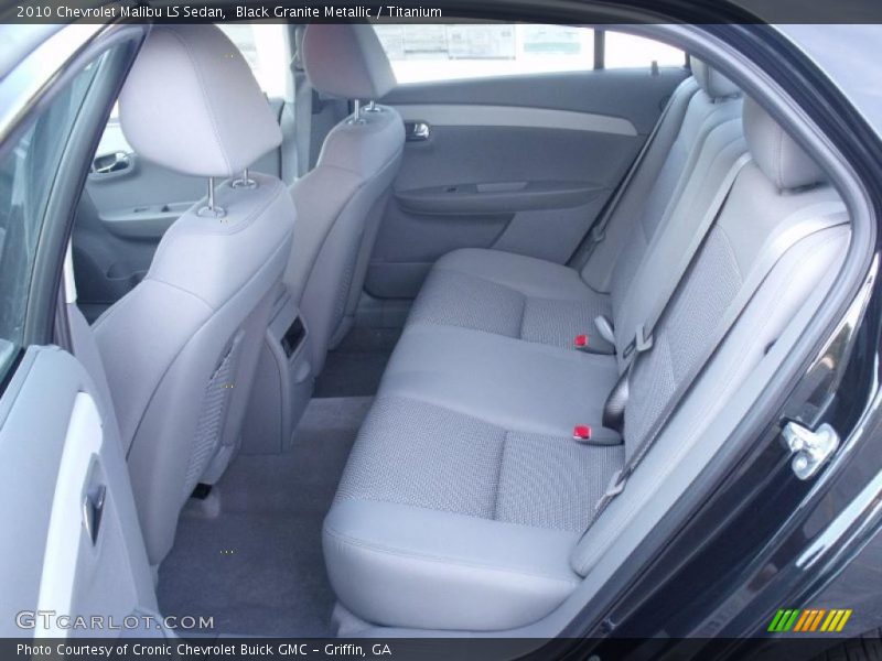 Black Granite Metallic / Titanium 2010 Chevrolet Malibu LS Sedan