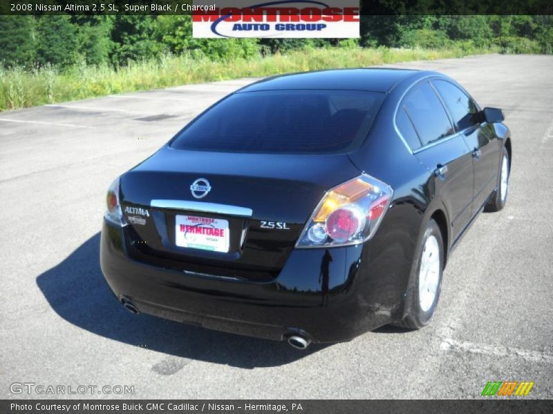 Super Black / Charcoal 2008 Nissan Altima 2.5 SL