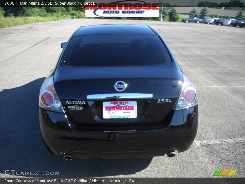 Super Black / Charcoal 2008 Nissan Altima 2.5 SL