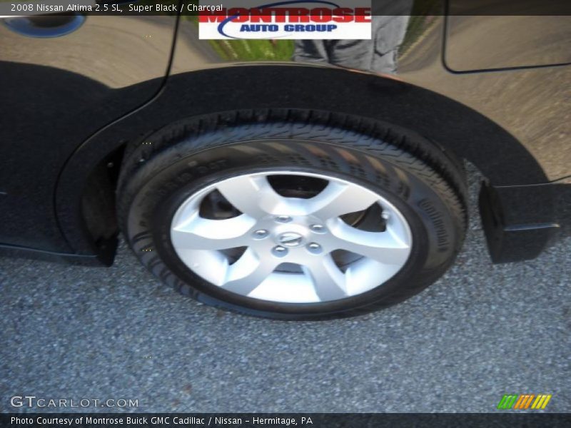 Super Black / Charcoal 2008 Nissan Altima 2.5 SL