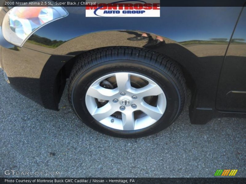 Super Black / Charcoal 2008 Nissan Altima 2.5 SL