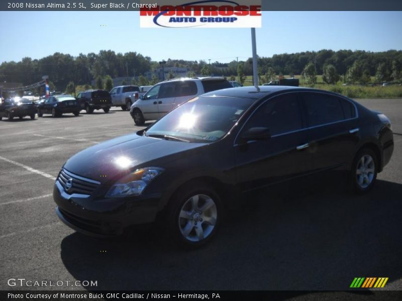 Super Black / Charcoal 2008 Nissan Altima 2.5 SL