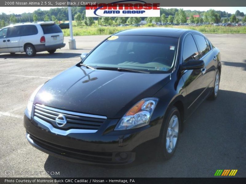 Super Black / Charcoal 2008 Nissan Altima 2.5 SL