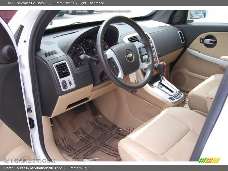 Summit White / Light Cashmere 2007 Chevrolet Equinox LT