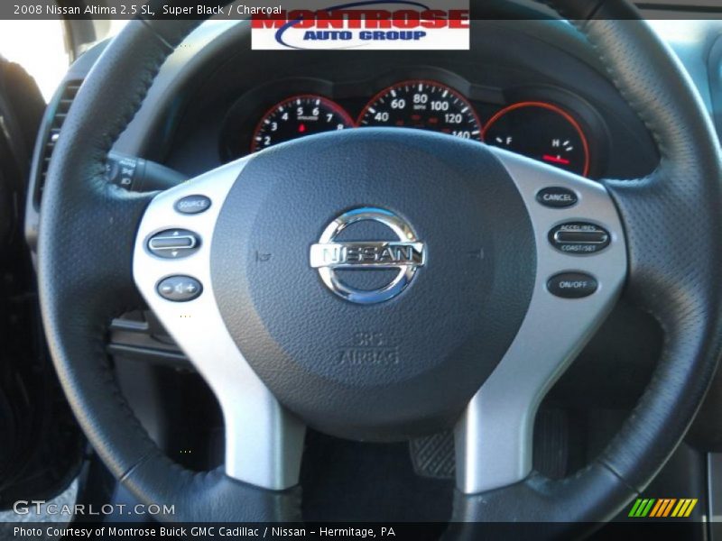 Super Black / Charcoal 2008 Nissan Altima 2.5 SL