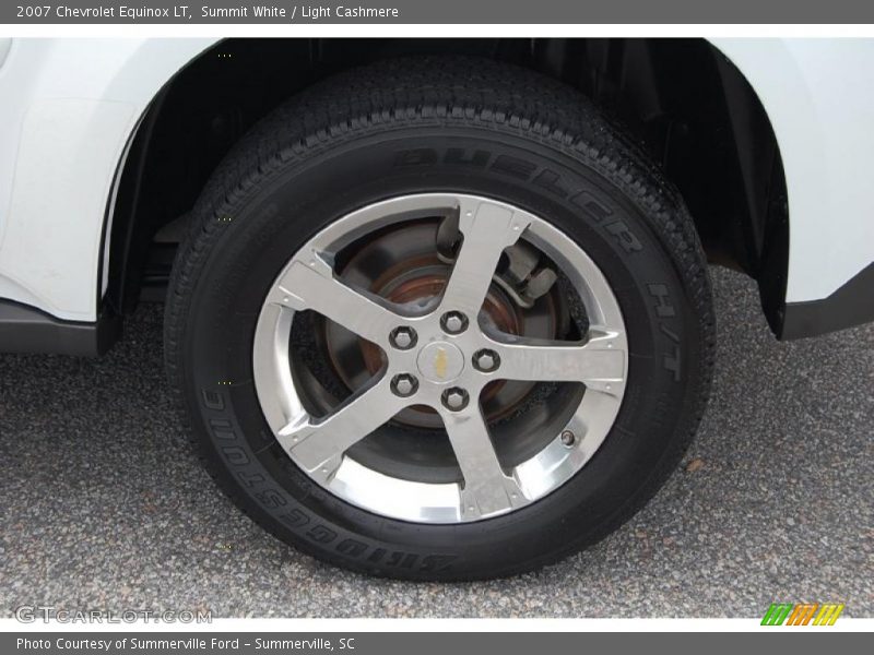 Summit White / Light Cashmere 2007 Chevrolet Equinox LT