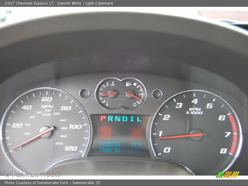 Summit White / Light Cashmere 2007 Chevrolet Equinox LT