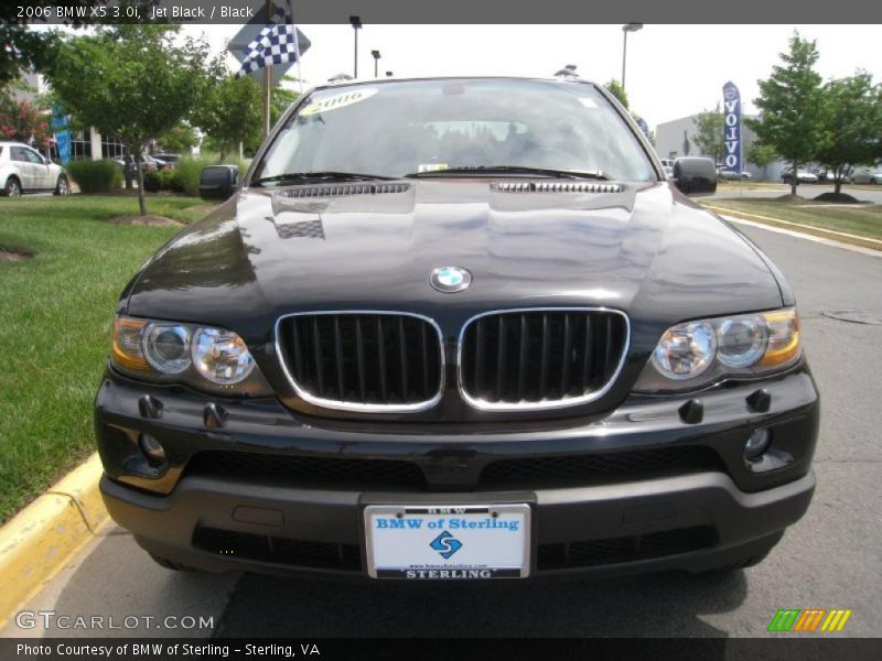 Jet Black / Black 2006 BMW X5 3.0i