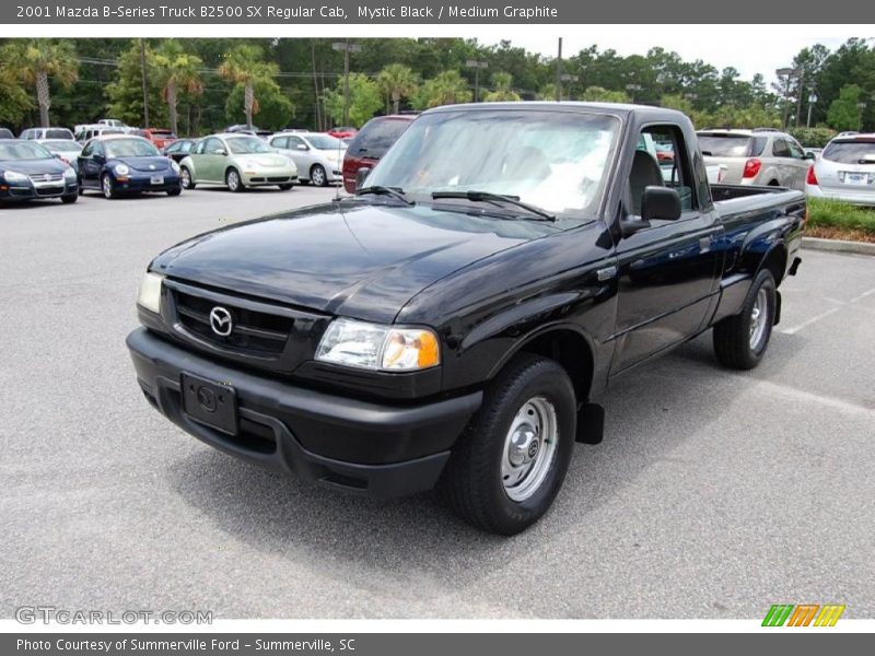 Mystic Black / Medium Graphite 2001 Mazda B-Series Truck B2500 SX Regular Cab