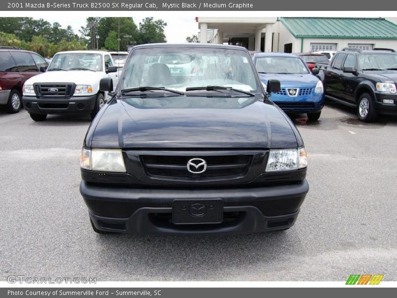 Mystic Black / Medium Graphite 2001 Mazda B-Series Truck B2500 SX Regular Cab