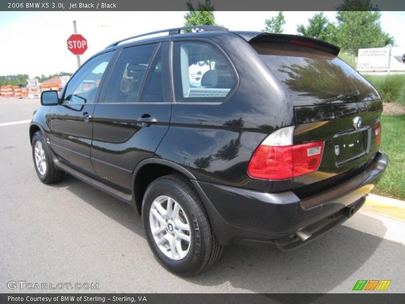 Jet Black / Black 2006 BMW X5 3.0i