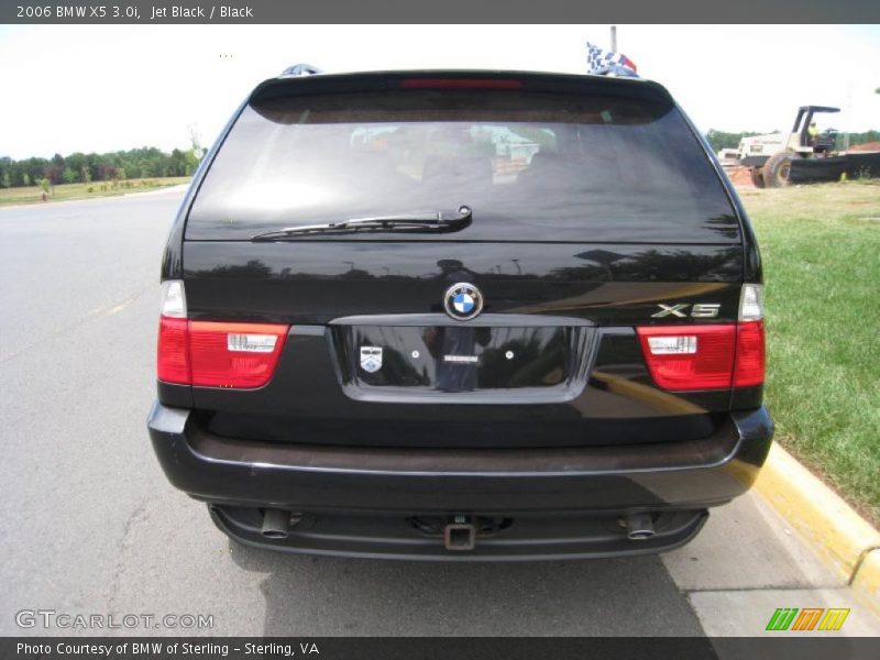 Jet Black / Black 2006 BMW X5 3.0i