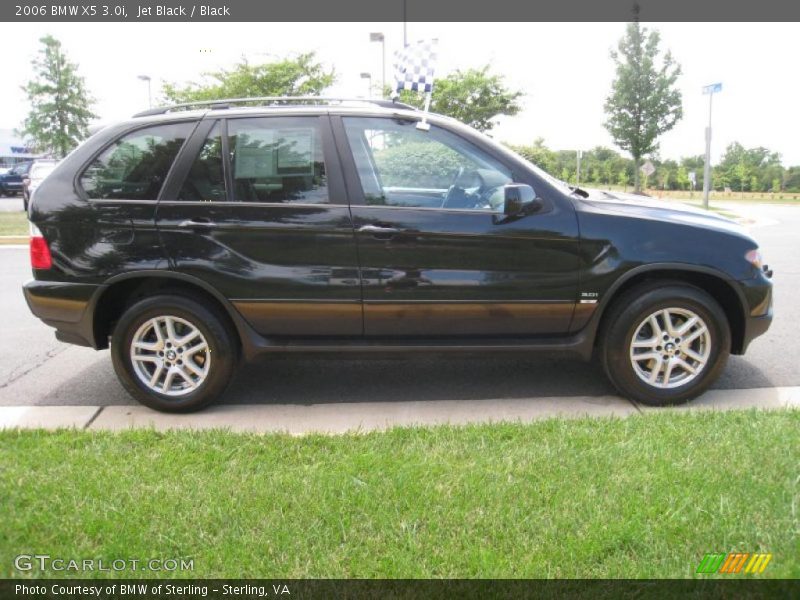 Jet Black / Black 2006 BMW X5 3.0i