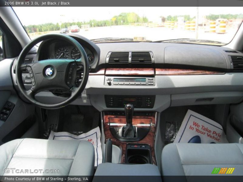 Jet Black / Black 2006 BMW X5 3.0i