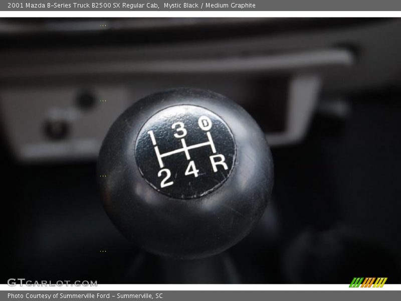 Mystic Black / Medium Graphite 2001 Mazda B-Series Truck B2500 SX Regular Cab