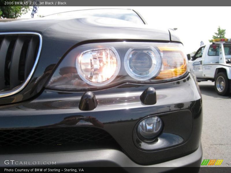 Jet Black / Black 2006 BMW X5 3.0i