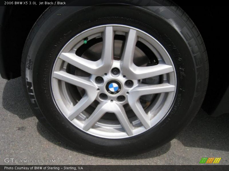 Jet Black / Black 2006 BMW X5 3.0i