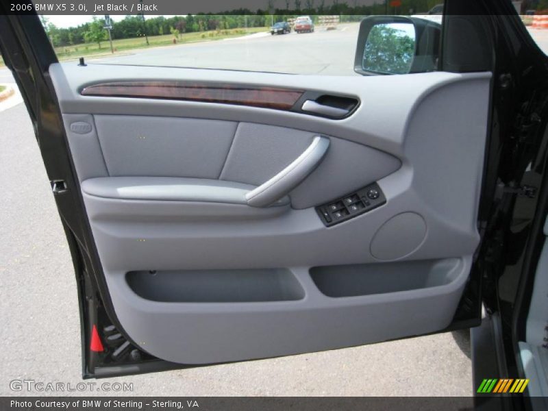 Jet Black / Black 2006 BMW X5 3.0i