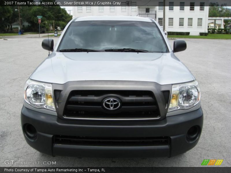 Silver Streak Mica / Graphite Gray 2007 Toyota Tacoma Access Cab