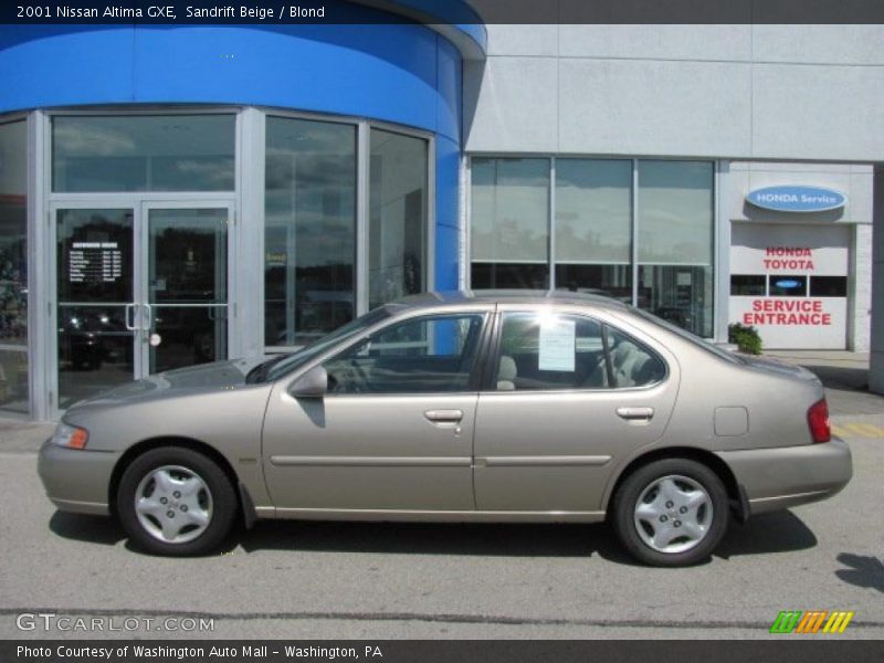 Sandrift Beige / Blond 2001 Nissan Altima GXE