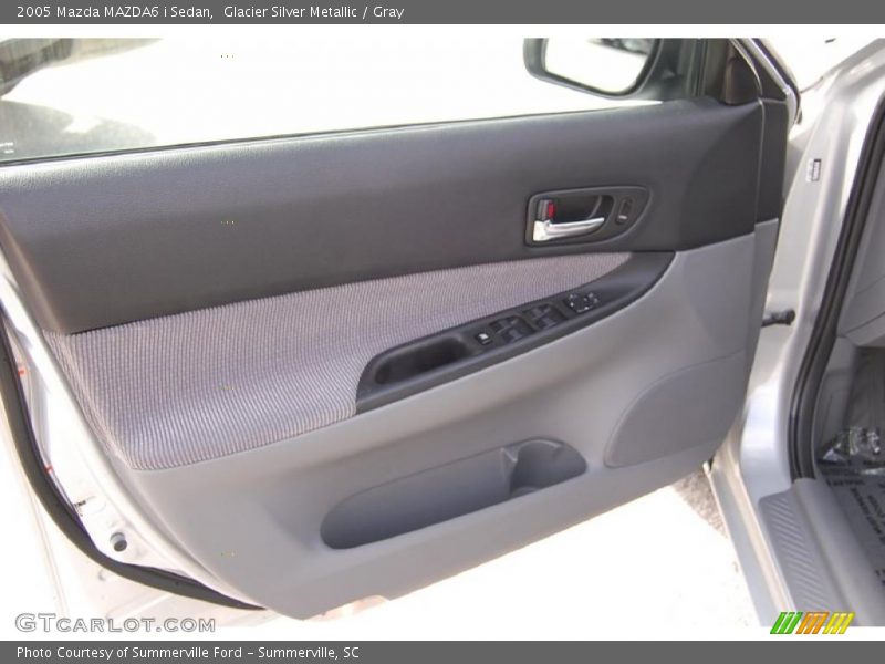 Glacier Silver Metallic / Gray 2005 Mazda MAZDA6 i Sedan