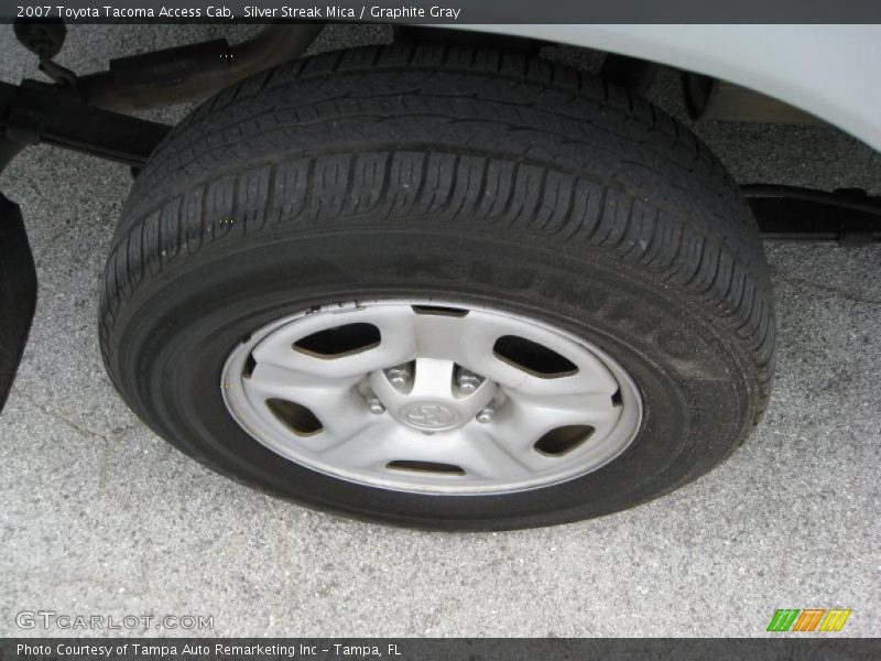 Silver Streak Mica / Graphite Gray 2007 Toyota Tacoma Access Cab
