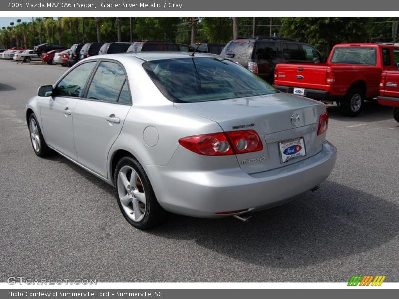 Glacier Silver Metallic / Gray 2005 Mazda MAZDA6 i Sedan