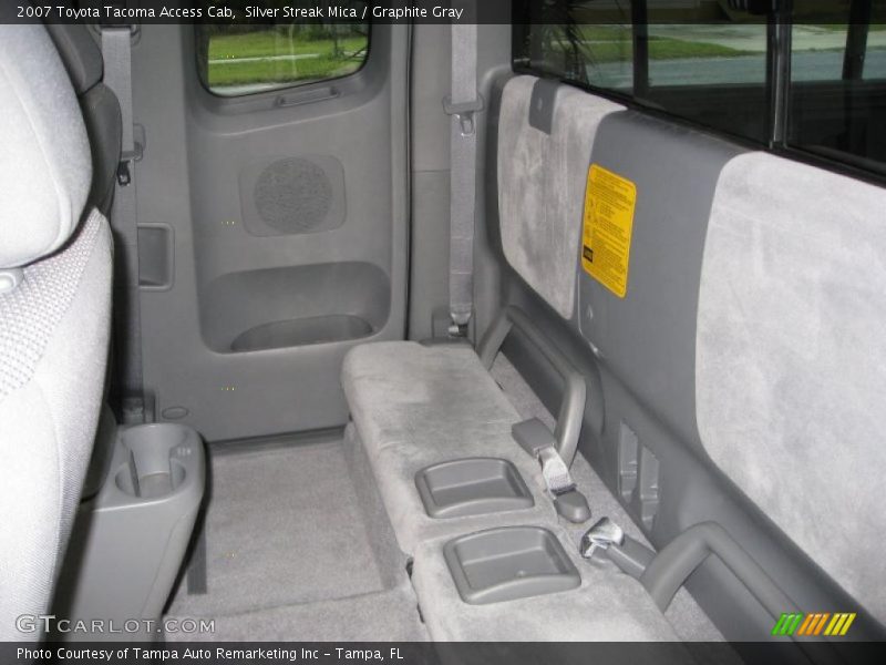 Silver Streak Mica / Graphite Gray 2007 Toyota Tacoma Access Cab
