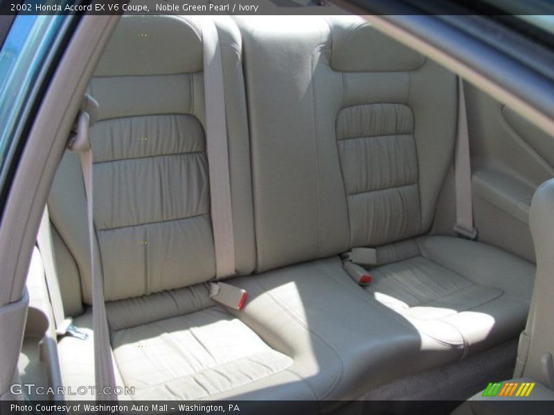Noble Green Pearl / Ivory 2002 Honda Accord EX V6 Coupe