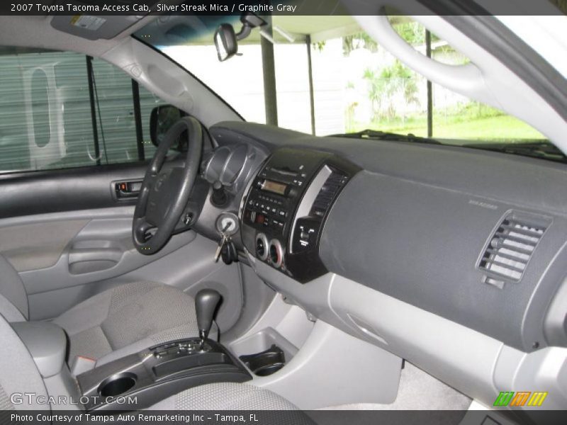 Silver Streak Mica / Graphite Gray 2007 Toyota Tacoma Access Cab