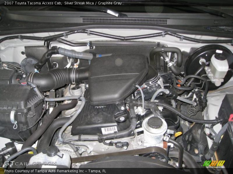 Silver Streak Mica / Graphite Gray 2007 Toyota Tacoma Access Cab