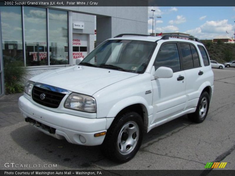 Polar White / Gray 2002 Suzuki Grand Vitara JLX 4x4