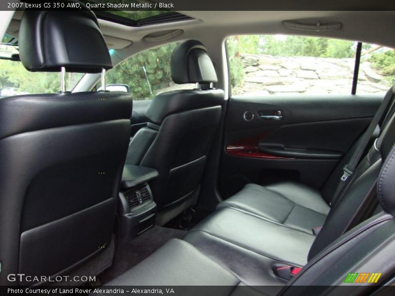 Quartz Shadow Metallic / Black 2007 Lexus GS 350 AWD