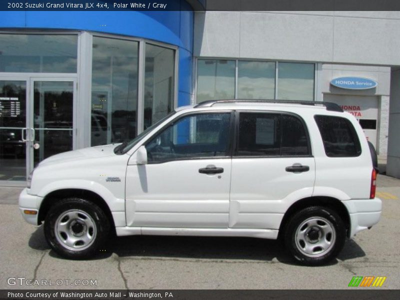 Polar White / Gray 2002 Suzuki Grand Vitara JLX 4x4